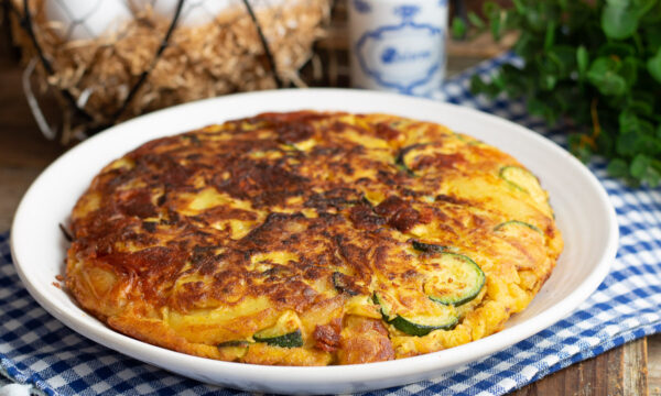 Frittata di patate e zucchine