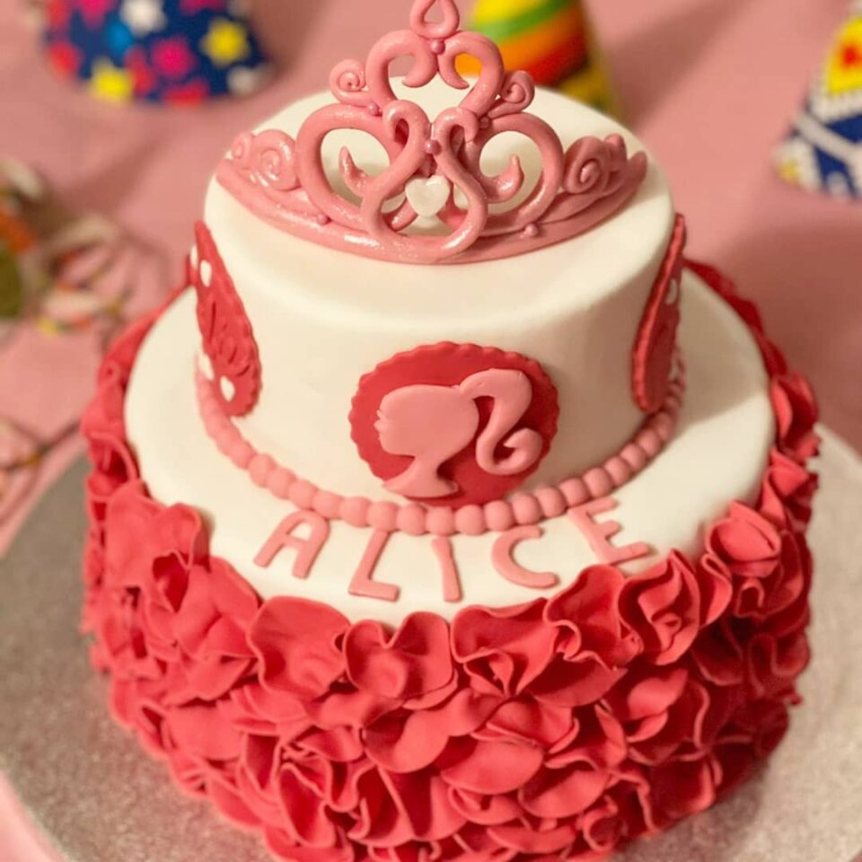 Torta Barbie principessa Lilla - Caos&Cucina