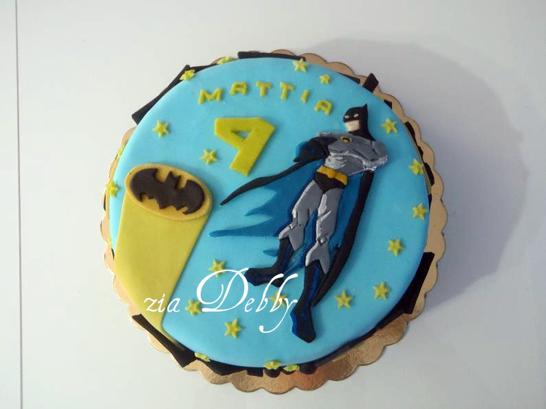 Torta Batman | In cucina con Zia Debby