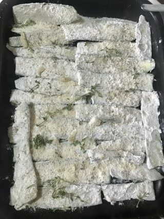 strato zucchine in teglia condito