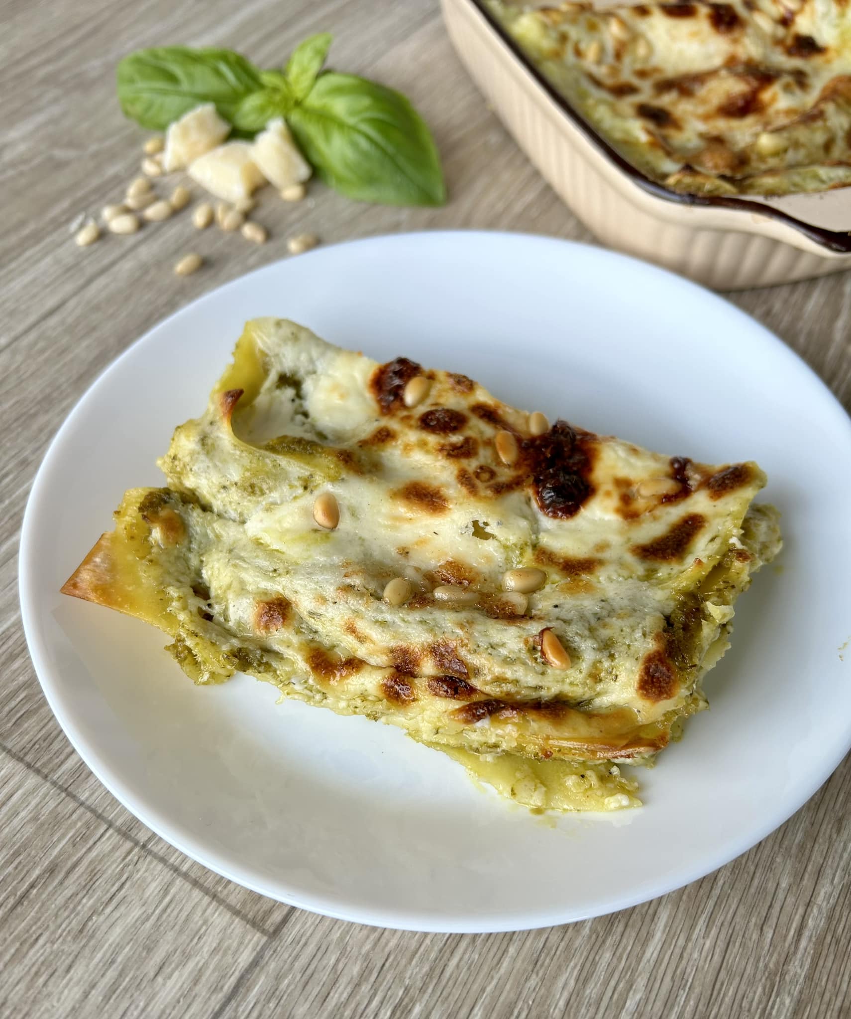 Lasagna al pesto