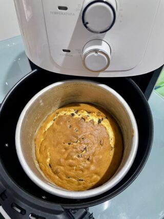 Cottura torta in friggitrice ad aria
