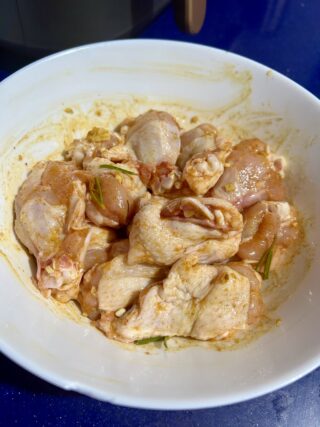 Preparazione alette di pollo in friggitrice ad aria