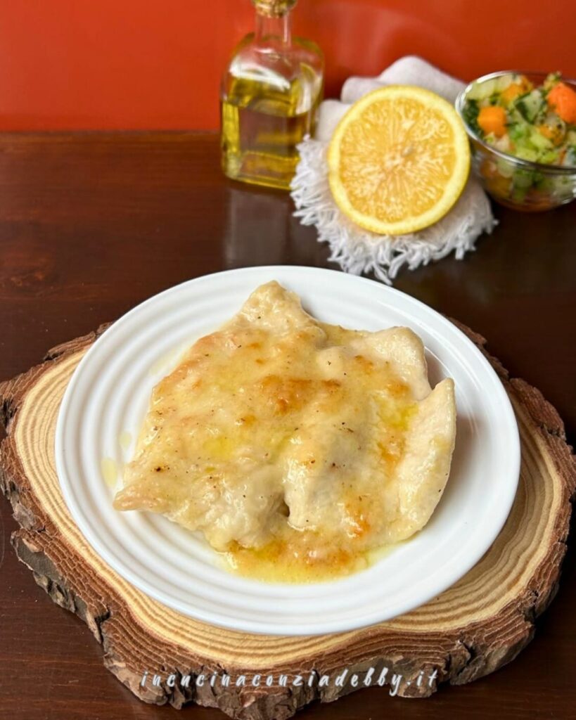 Scaloppine di petto di pollo, morbide e succulente con poco burro
