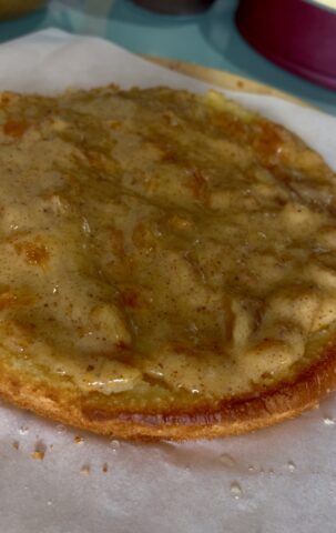 Preparazione torta delizia