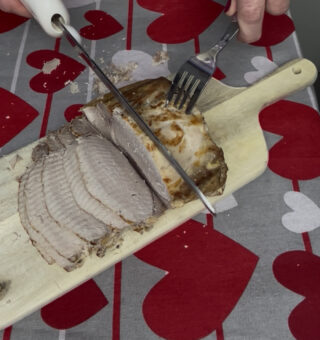 Preparazione arista di maiale al latte