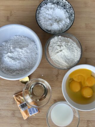 Ingredienti torta paradiso