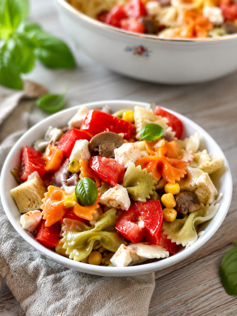 Pasta fredda super saporita e facilissima