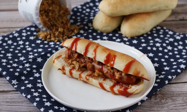 Panini per hot dog americani