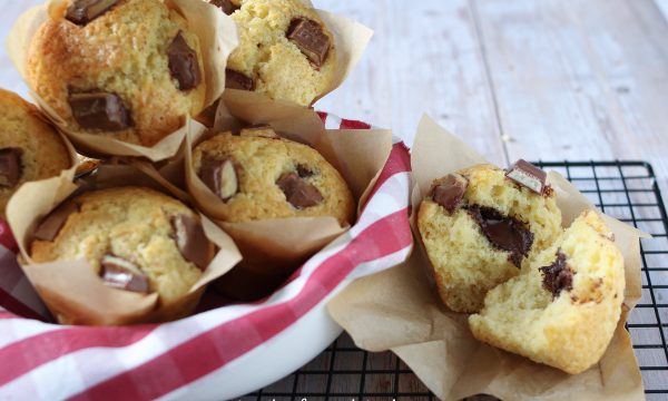 Muffin con cuore alla nutella e kinder