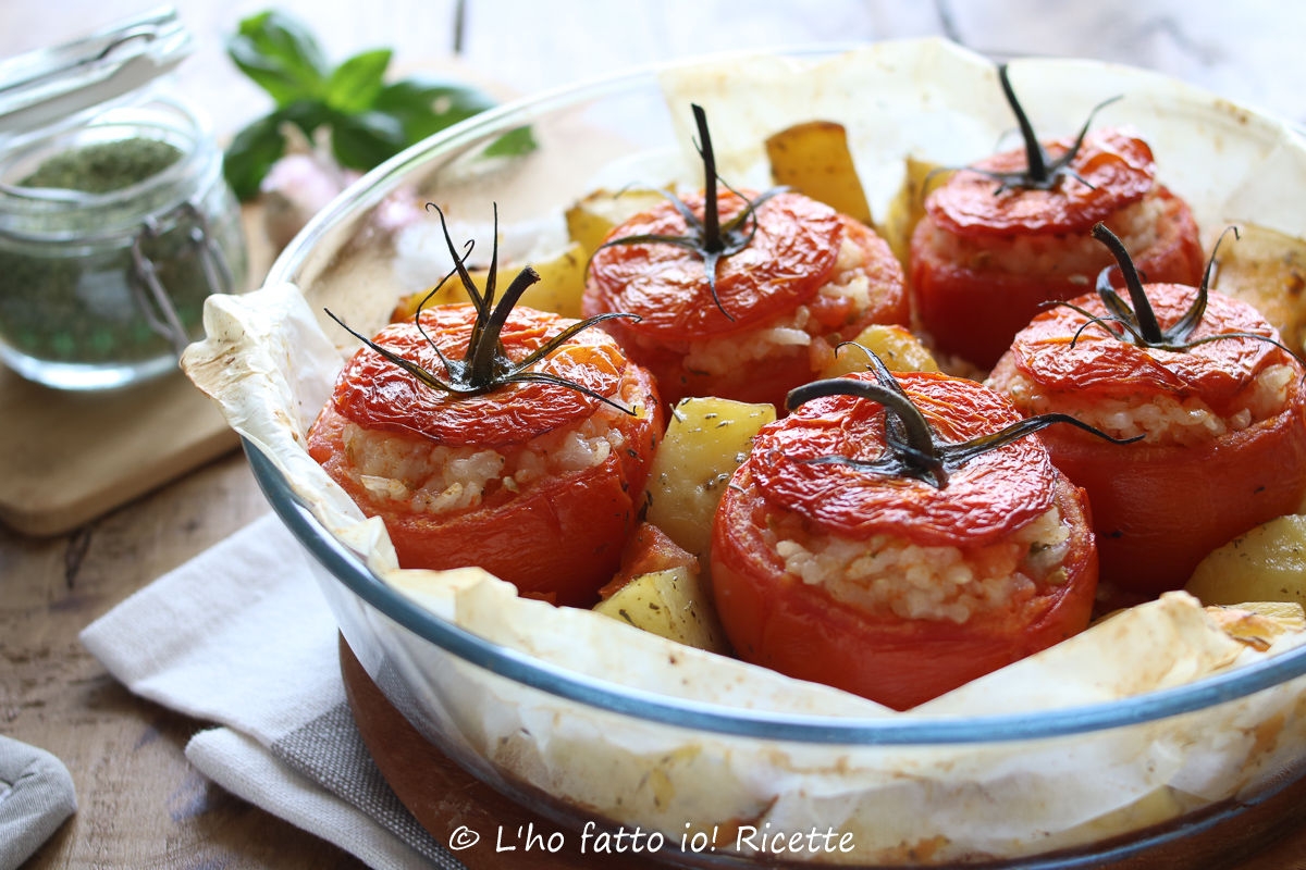 Pomodori Ripieni Di Riso Alla Romana - L'ho Fatto Io!Ricette