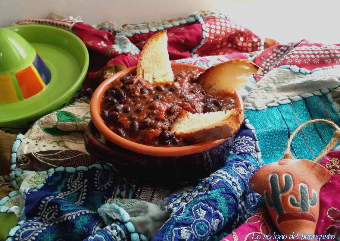 Fagioli neri alla messicana