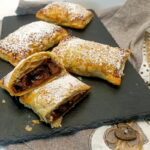 Fagottini di sfoglia mele cioccolato