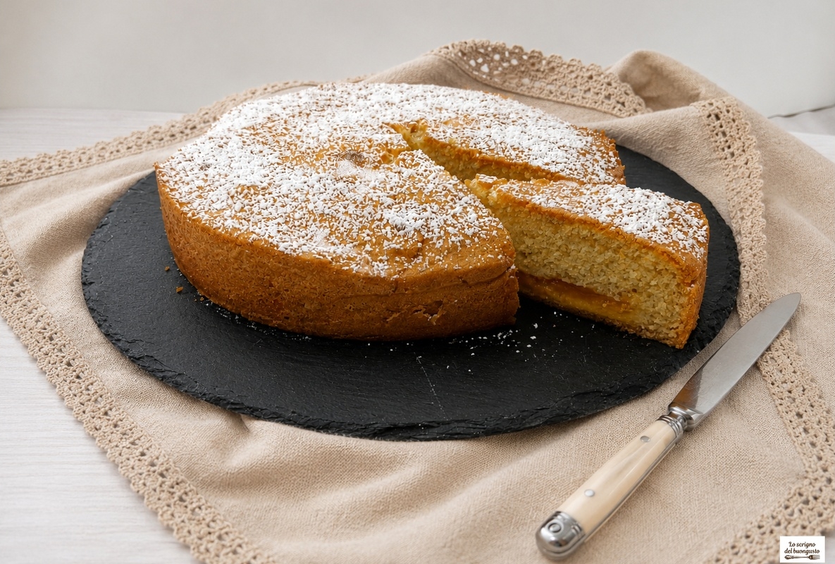 Torta furba alla marmellata