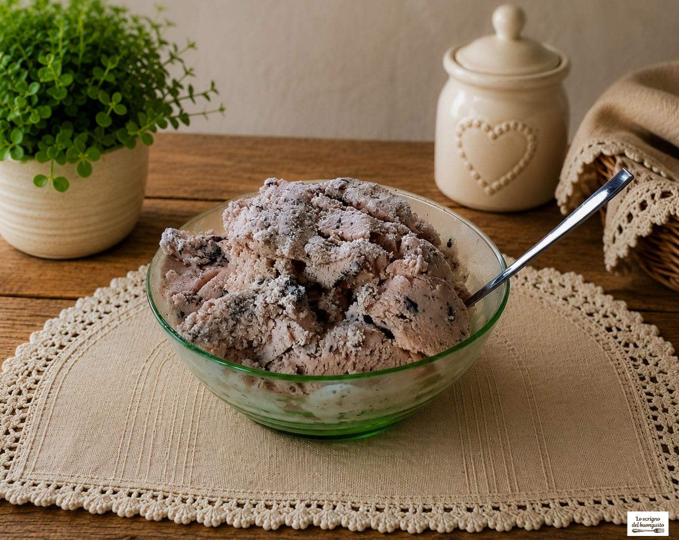 Gelato alla stracciatella senza gelatiera