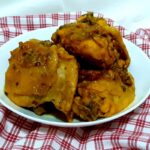 Pollo in salsa speziata