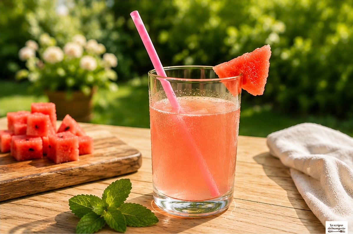 Acqua depurativa gusto anguria