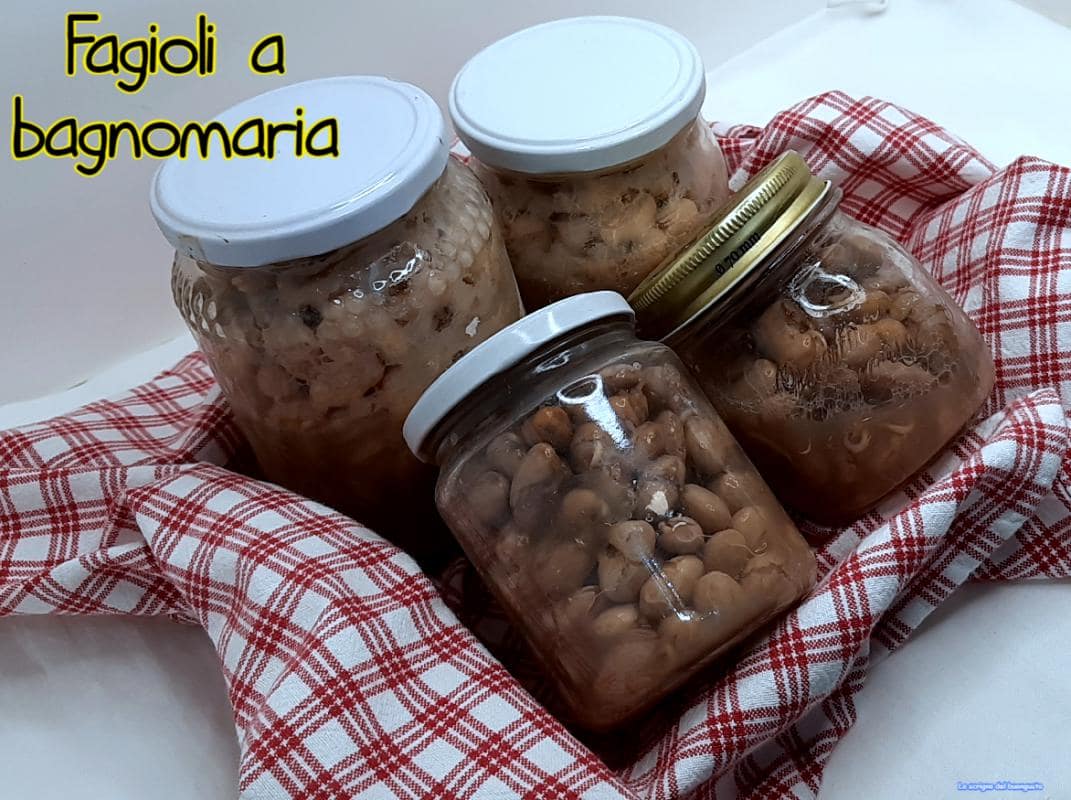 Fagioli a bagnomaria