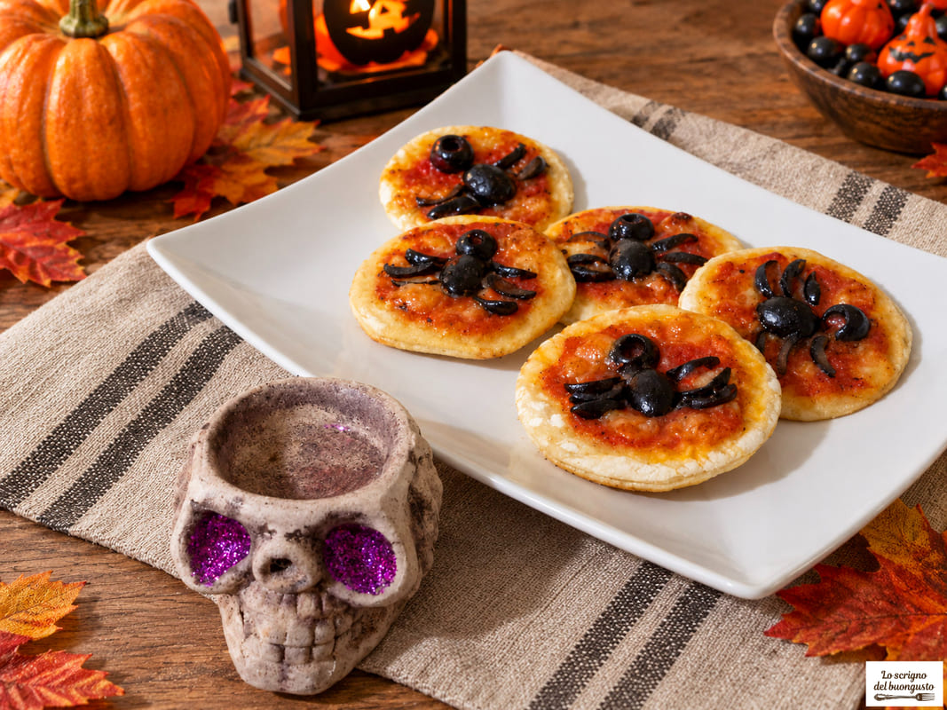 Pizzette di Halloween
