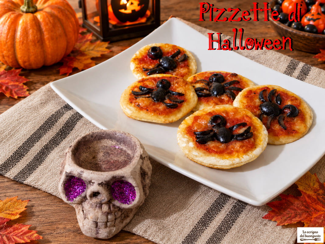 Pizzette di Halloween