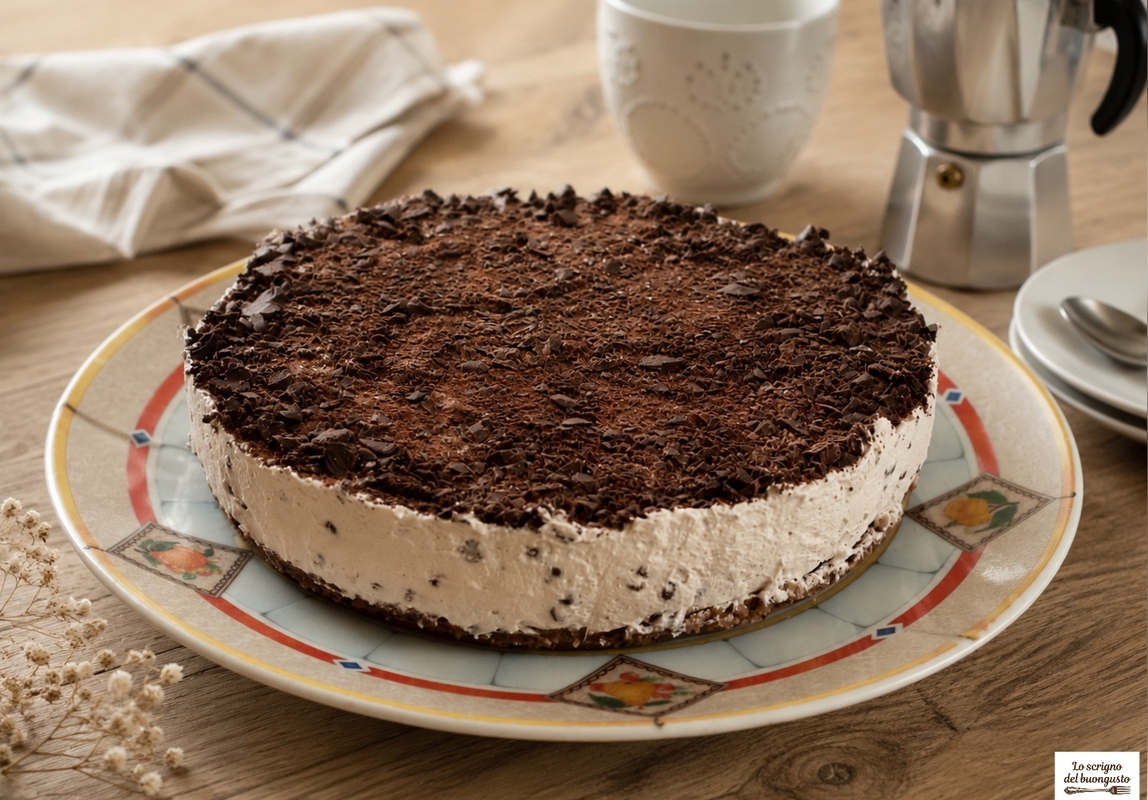 Cheesecake ricotta e cioccolato
