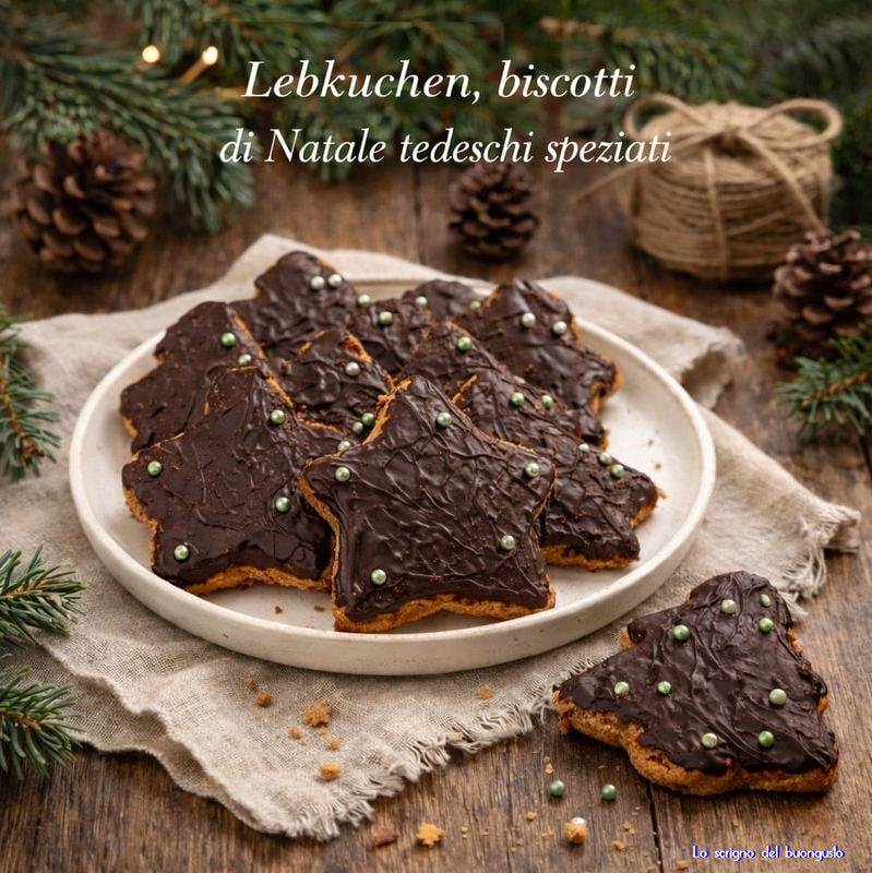 Lebkuchen, biscotti di Natale tedeschi speziati