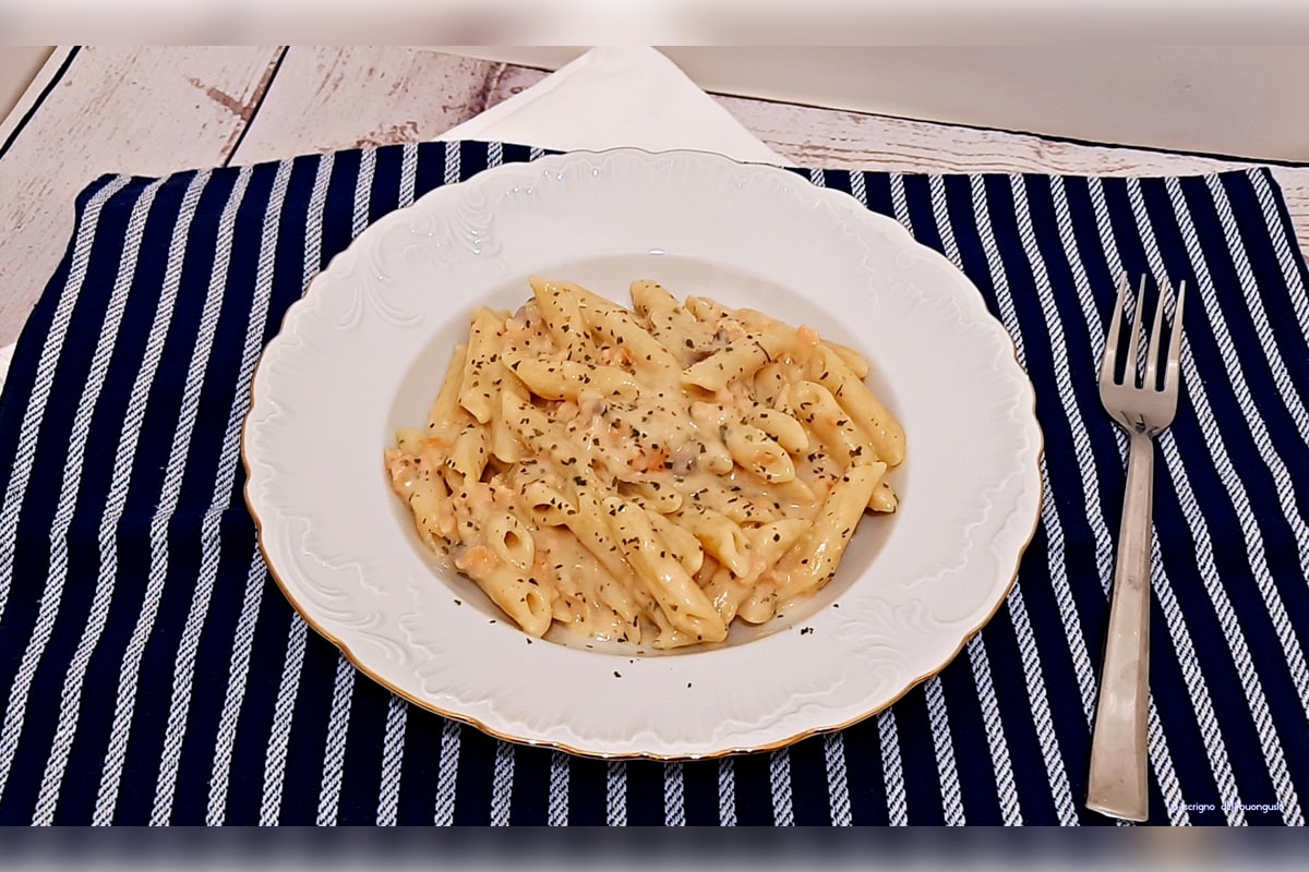 pasta al salmone e panna
