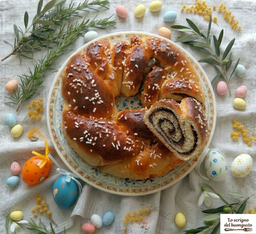 Kozunak dolce pasquale bulgaro
