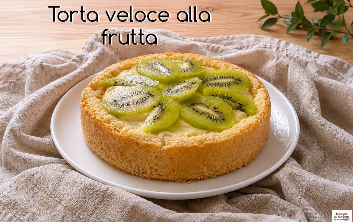 Torta veloce alla frutta