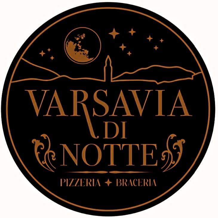 Pizzeria braceria Varsavia di notte
