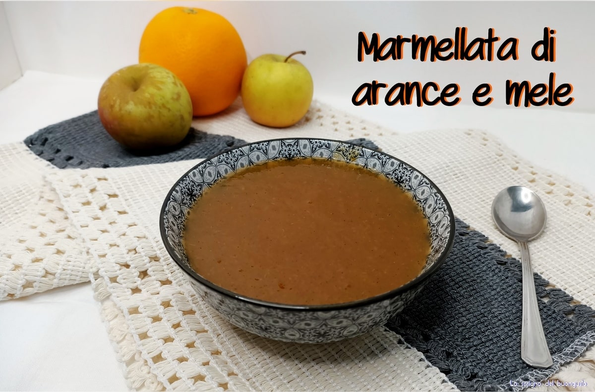 Marmellata di arance e mele