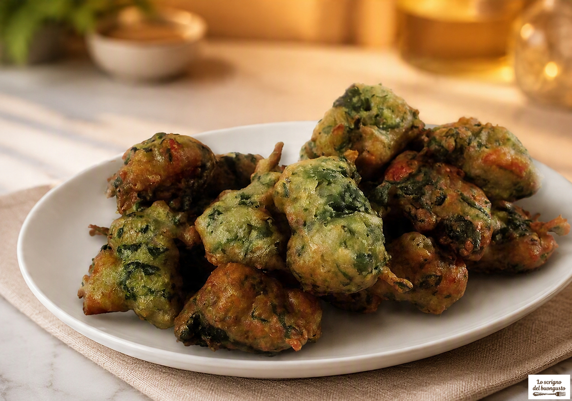 Frittelle alle verdure miste