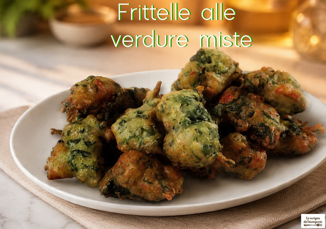 Frittelle alle verdure miste