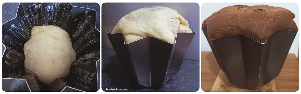Pandoro veloce farcito alla nutella