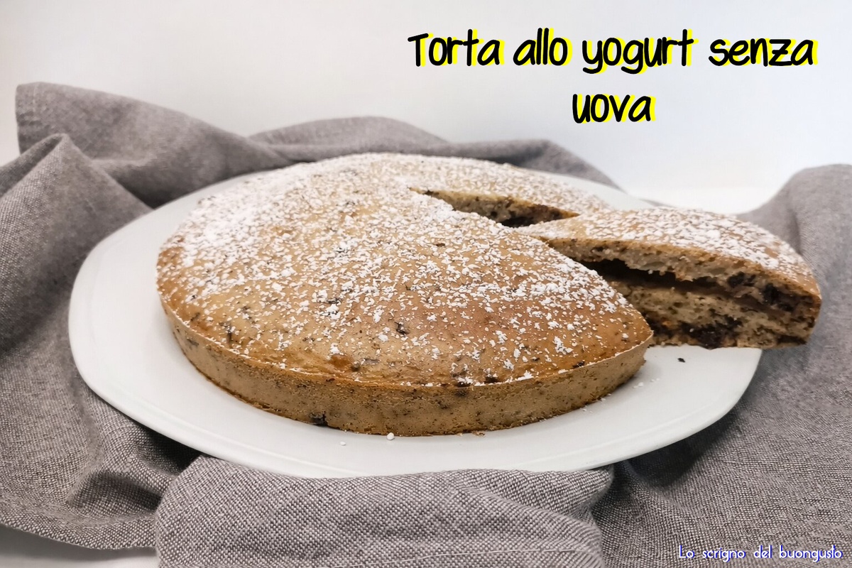 Torta allo yogurt senza uova