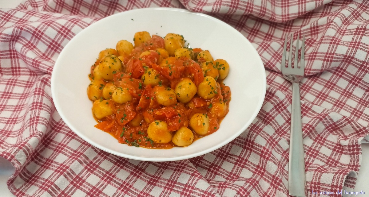 Gnocchi di ceci