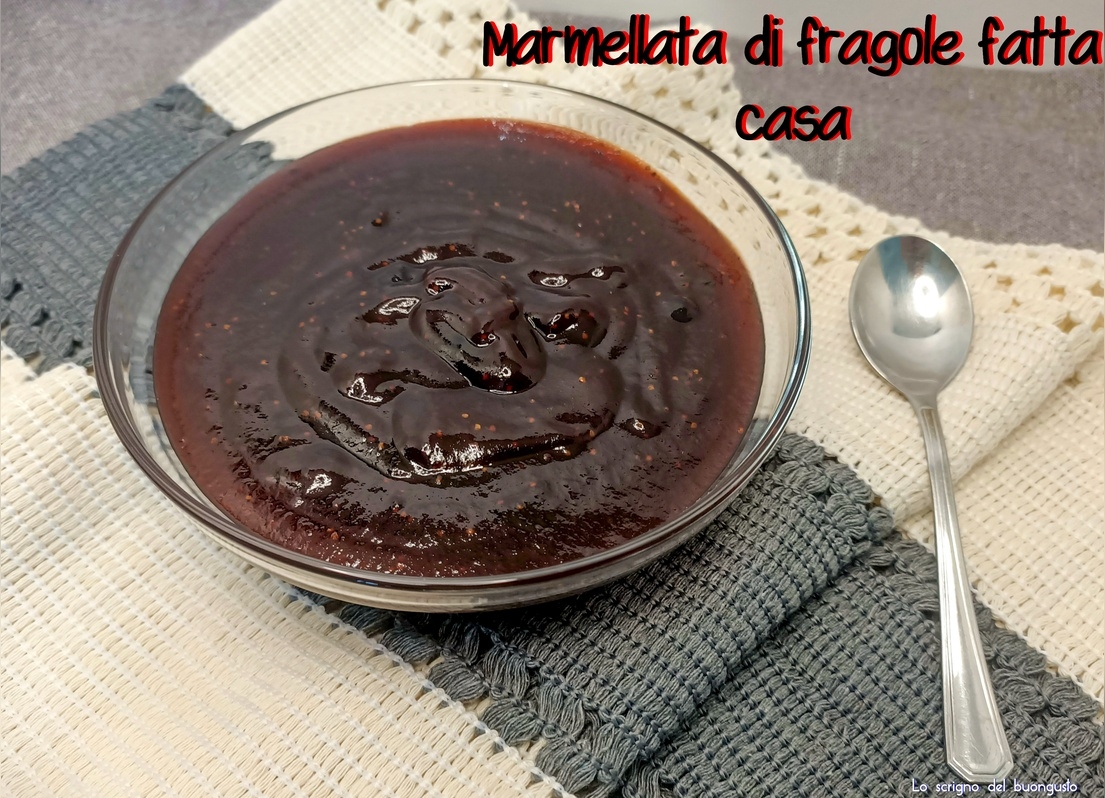 Marmellata di fragole fatta casa