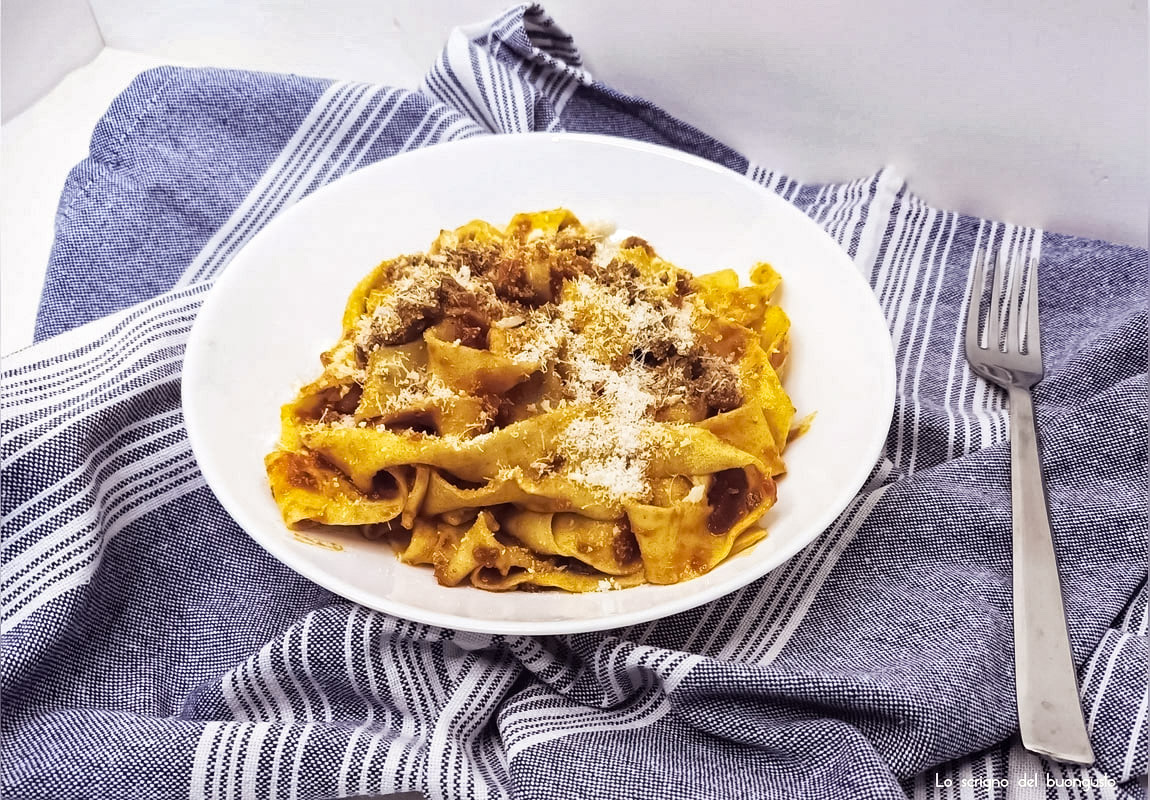 Pappardelle al ragù