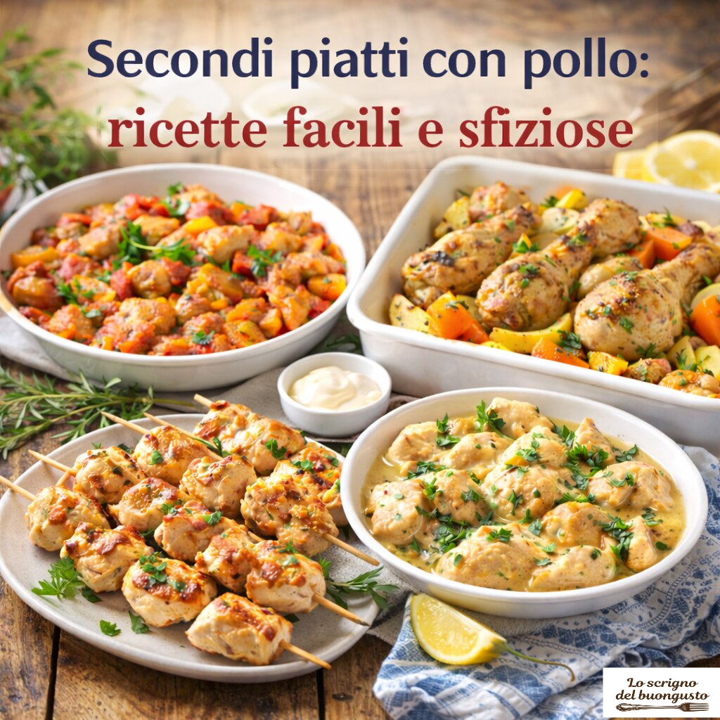 Secondi piatti con pollo