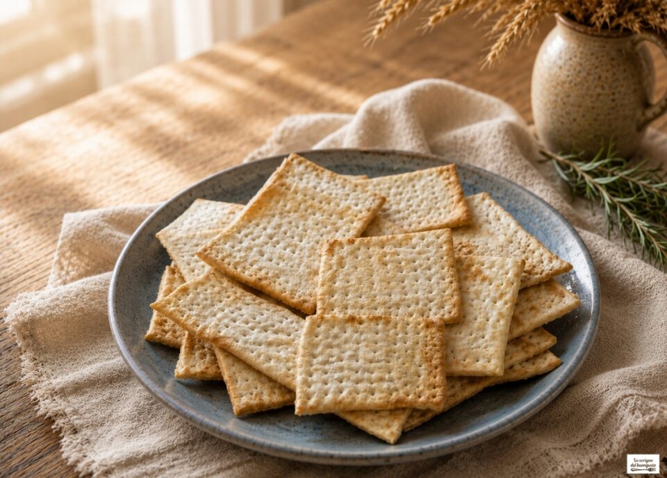 Crackers casalinghi facili e croccanti 
