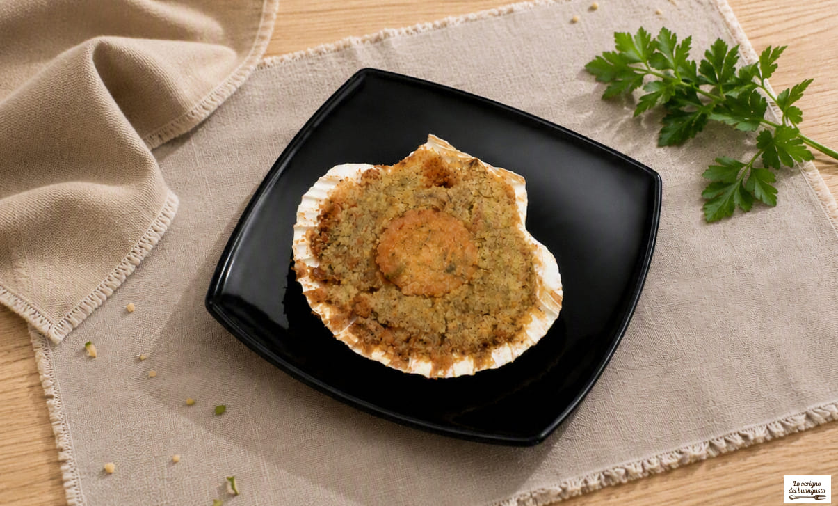 Capesante gratinate