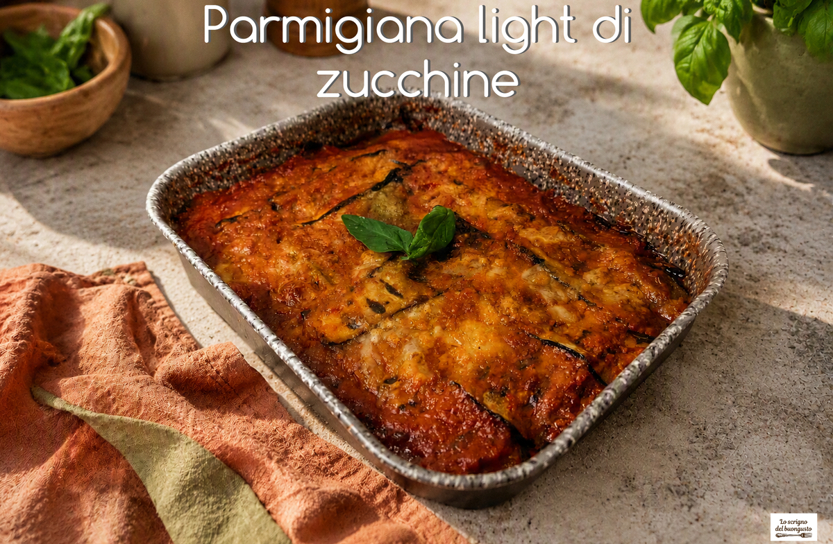 Parmigiana light di zucchine