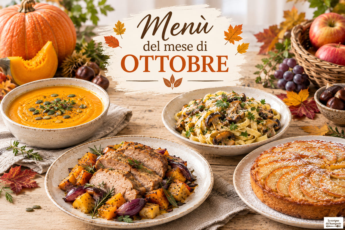 Menù di Ottobre