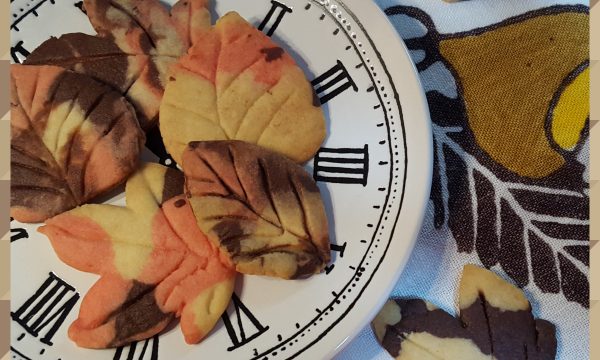 Biscotti foglie d’autunno