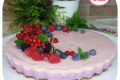 Pink cheesecake (ai frutti di bosco)