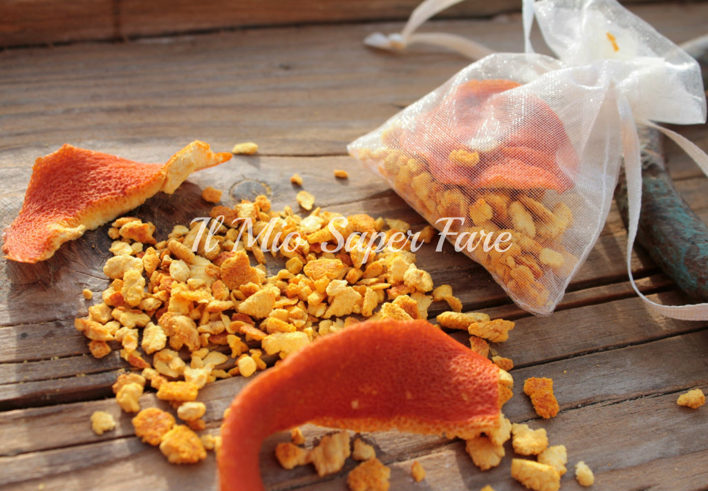 Polvere di buccia di arancia |Buccia di arancia essiccata blog il mio saper fare