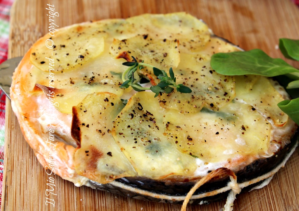 Medaglioni di Salmone e Patate | Salmone al forno ricetta il mio saper fare 