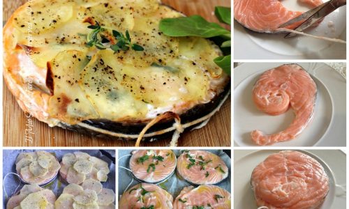 Medaglioni di Salmone e Patate | Salmone al forno