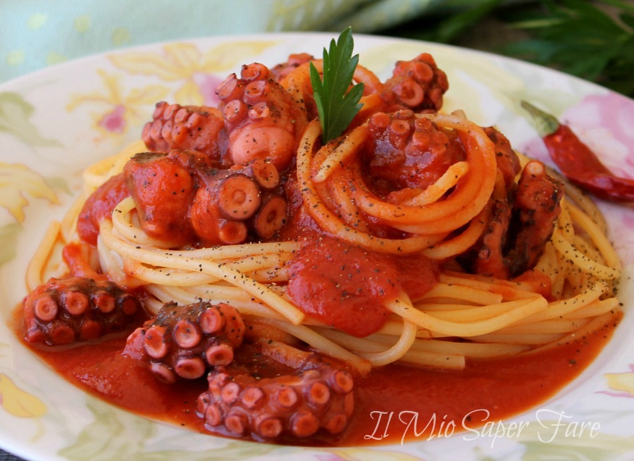 Ragù Di Polpo Ricetta Pugliese | Spaghetti Al Ragù Di Polpo