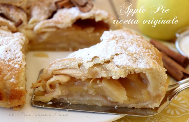 Apple pie ricetta torta di mele americana originale il mio saper fare